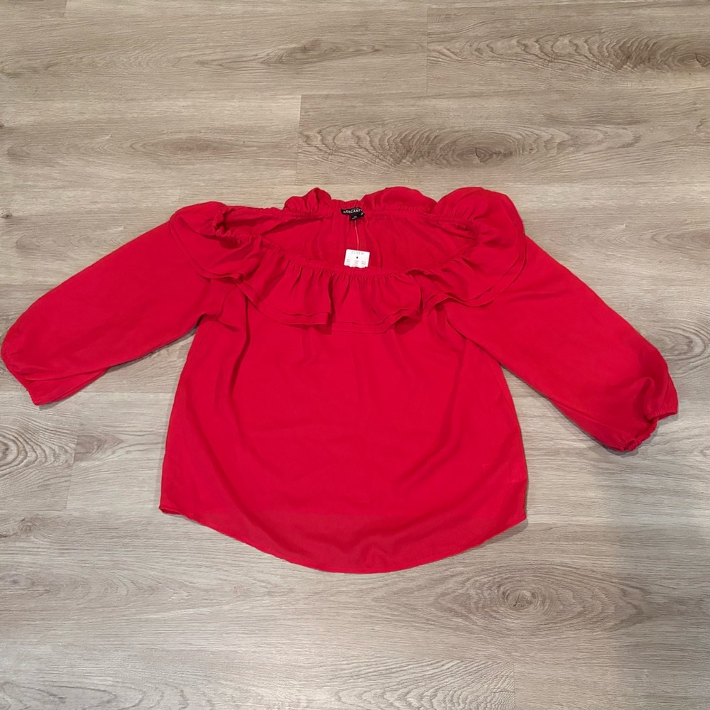 J. CREW Ruffle Blouse - Picture 8 of 13
